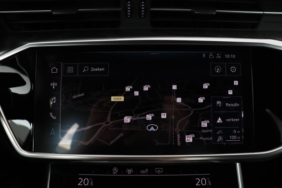 Audi A6 45 TFSI Sport S Line Edition | Matrix LED | Panoramadak | Leder | Stoelverwarming | 360 camera | Sluitbekrachtiging | Navigatie