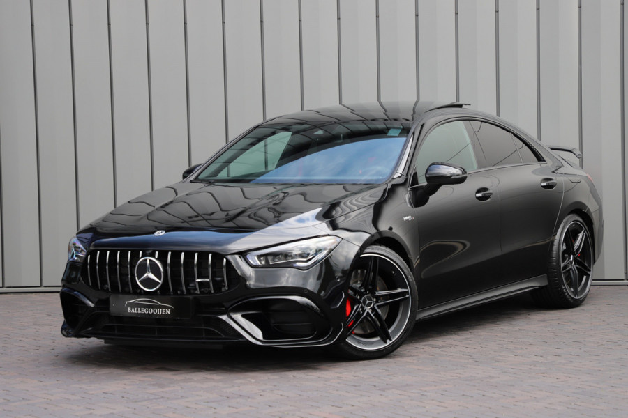 Mercedes-Benz CLA-Klasse AMG 45 S 4-Matic+ Aut8 421PK | Pano | Sfeerverlichting | Schakelbare-uitlaat | Multi-beam | BTW | 2022.