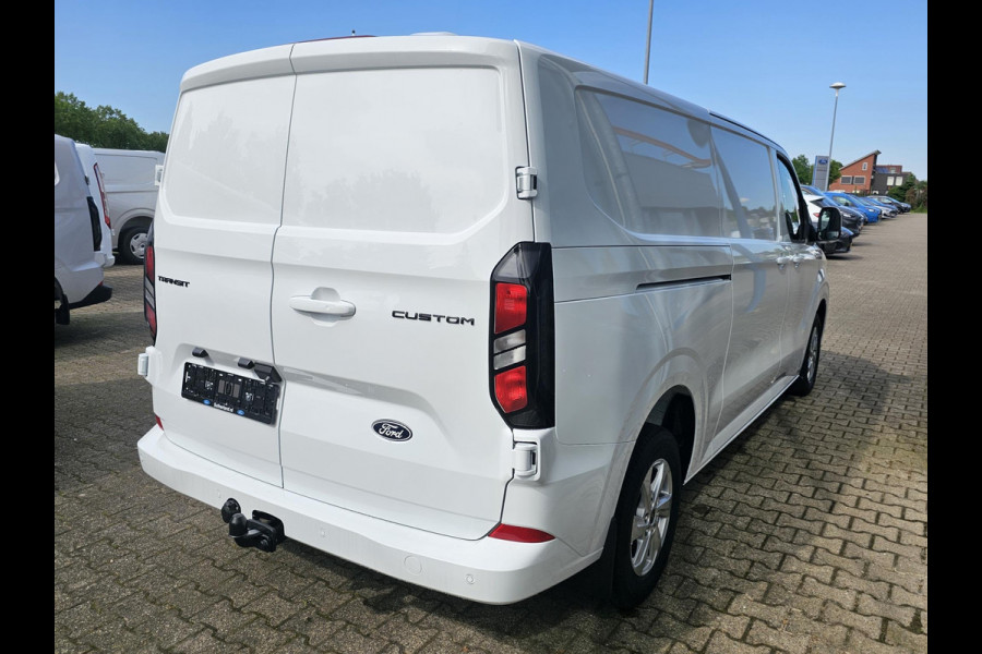 Ford Transit Custom 300 2.0 TDCI L2H1 Limited Nieuw | 136pk | Trekhaak | Climate control | LED koplampen | Stoelverwarming | Uit voorraad leverbaar!