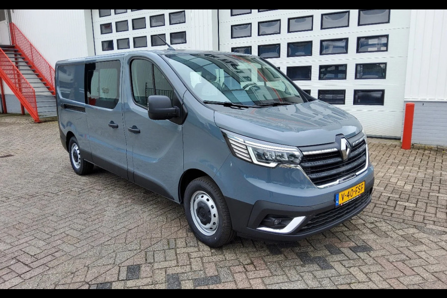 Renault Trafic 170.30 DUBBELE CABINE L2H1 AUTOMAAT - 2x ZIJSCHUIFDEUR - EURO 6 - V-40-FSF