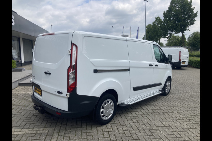 Ford Transit Custom 290 2.0 TDCI L2H1 Trend 130pk/96kW Automaat | 2x zijschuifdeur! | Trekhaak | Sidesteps | Houten vloer | Voorruitverwarming | etc. etc. AUTOMAAT!