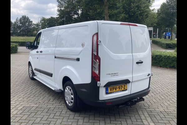 Ford Transit Custom 290 2.0 TDCI L2H1 Trend 130pk/96kW Automaat | 2x zijschuifdeur! | Trekhaak | Sidesteps | Houten vloer | Voorruitverwarming | etc. etc. AUTOMAAT!