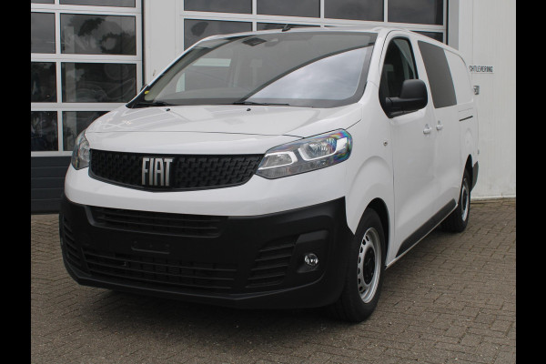 Fiat Scudo 2.0 Diesel 145pk L3 DC | Passagiersstoel | Driver Pack | Techno NAV Pack | 2 Schuifdeuren | Ramen in achterdeuren | Uit voorraad leverbaar !