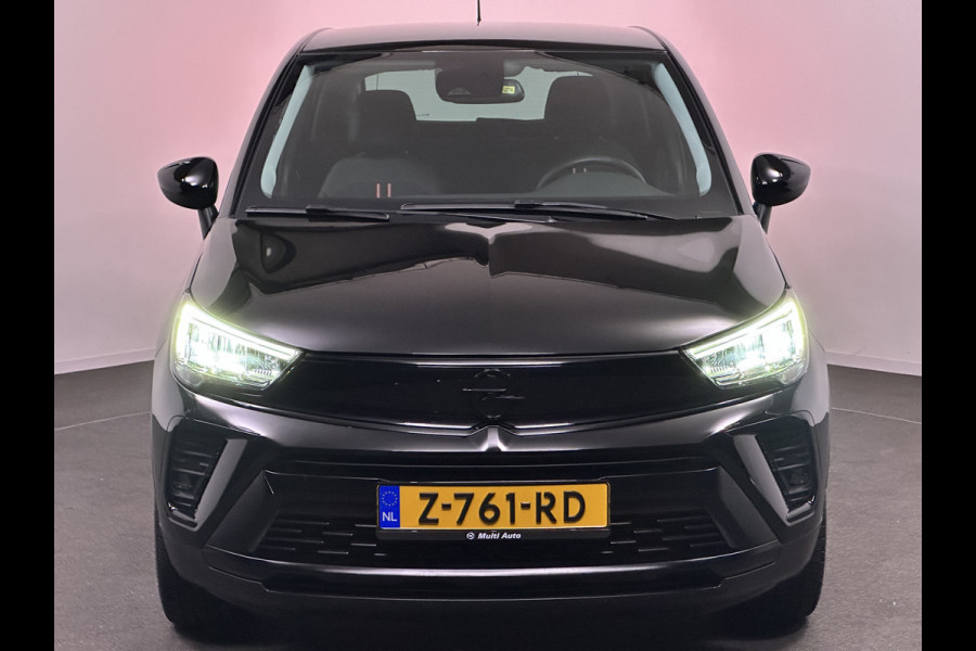 Opel Crossland 1.2 Turbo GS Line 131pk Automaat 7.468 km | Black Optic | Sportstoelen Verwarmd | LED Koplampen |  Apple Carplay | Camera | Stuurverwarming | Cruise Control | 17"L.M |
