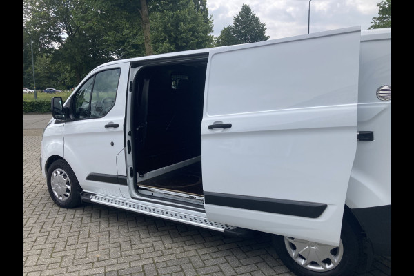 Ford Transit Custom 290 2.0 TDCI L2H1 Trend 130pk/96kW Automaat | 2x zijschuifdeur! | Trekhaak | Sidesteps | Houten vloer | Voorruitverwarming | etc. etc. AUTOMAAT!