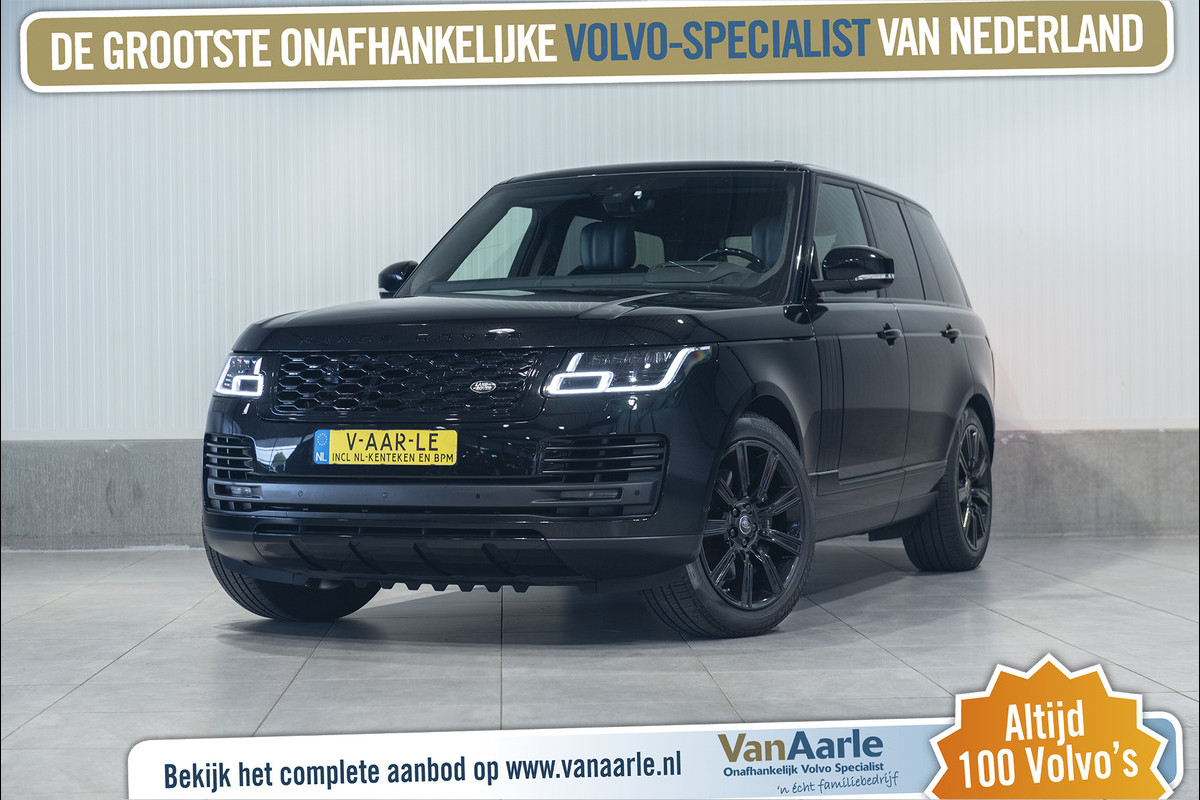 Land Rover Range Rover P400e Vogue UltimateBlack Leder Parkeercamera Panoramadak 404pk