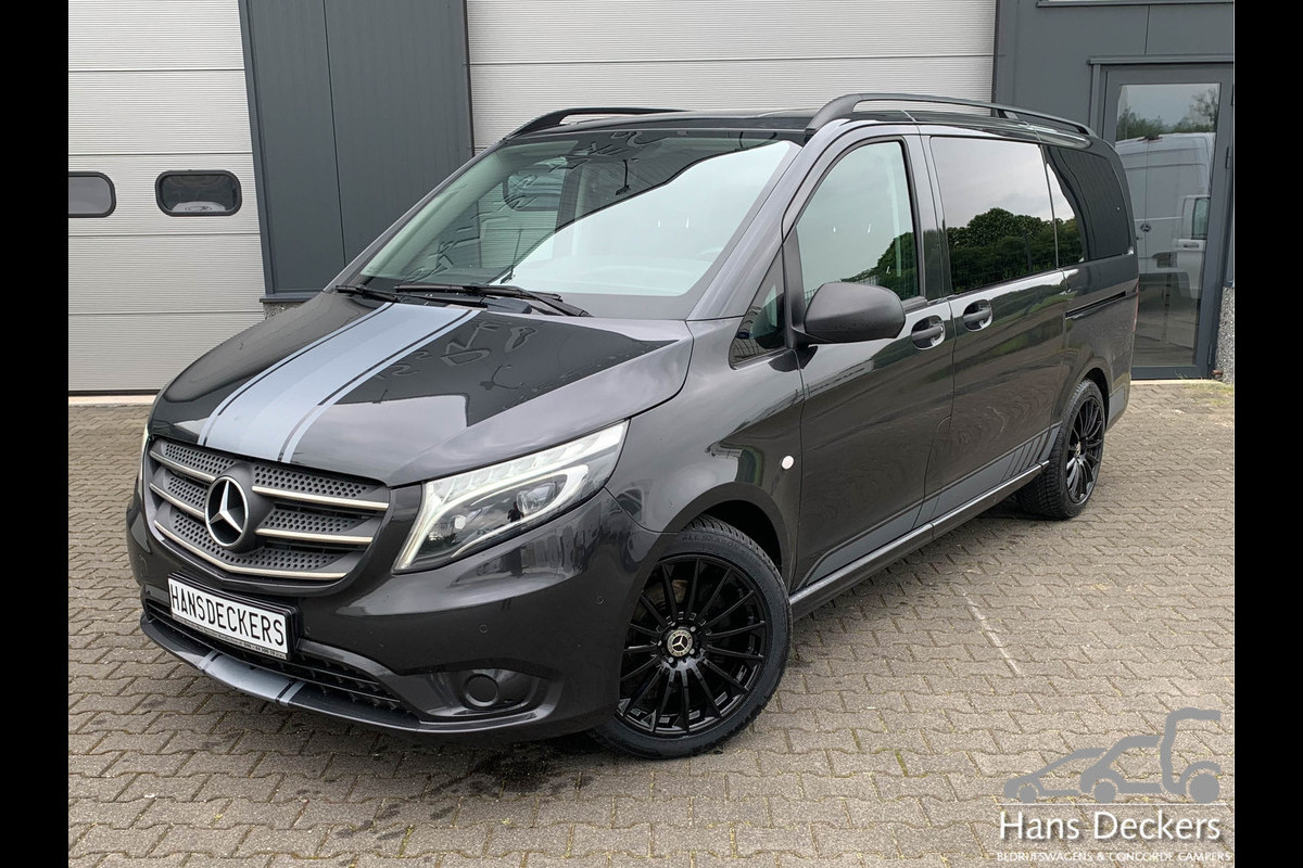 Mercedes-Benz Vito 119 Lang 190PK DC Sport Line 2xSchuifdeur LED Trek Leder Camera