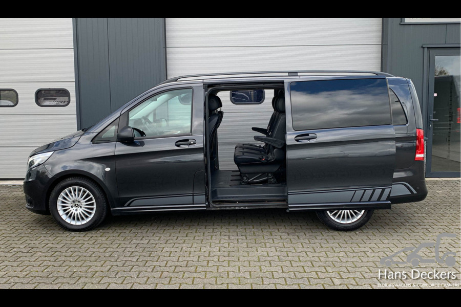 Mercedes-Benz Vito 119 Lang 190PK DC Sport Line 2xSchuifdeur LED Trek Leder Camera