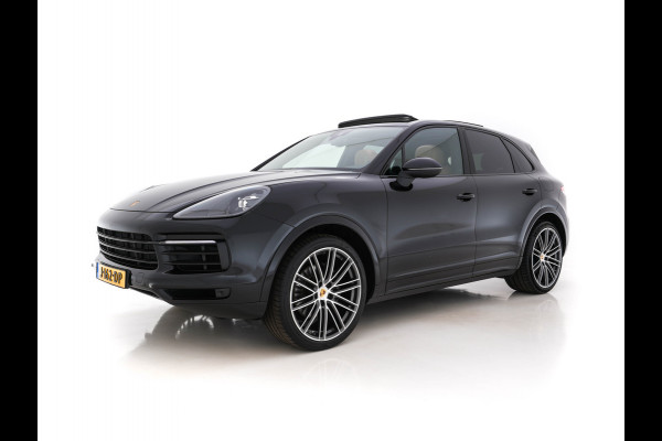 Porsche Cayenne 3.0 E-Hybrid Sport-Chrono-Pack (INCL-BTW) *PANO | NAPPA-VOLLEDER | FULL-LED | BOSE-SURROUND | MEMORY-PACK | AIR-SUPENSION | NAVI-FULLMAP | CAMERA | DAB+ | SPORT-SEATS | 22''ALU*