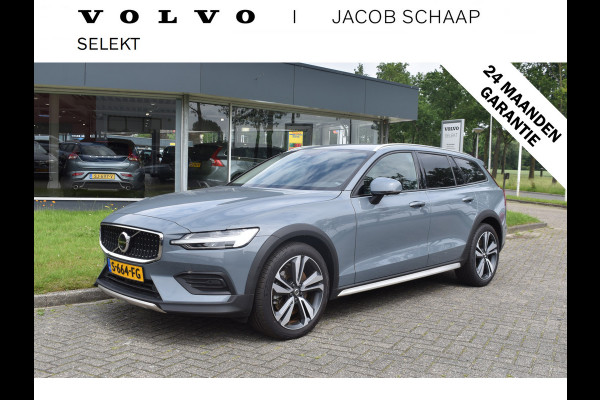 Volvo V60 Cross Country B5 Mild Hybrid AWD 265PK Automaat Plus | ACC | H&K | BLIS | Trekhaak | Leder | 360"Camera | 19"LMV | Stoelverwarming |