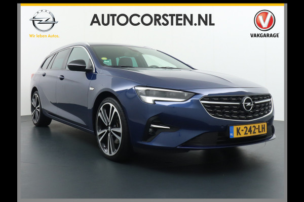 Opel Insignia Sports Tourer D 123pk Led-Matrix Trekhaak Navi-Pro Alcantara-Leer 20"lm Adaptive-Cruise Camera Apple-Carplay Android Sportstoel+ Zij-/a-ruit donker Lane-assist LED achterlichten AGR Flexfold Innovation Ultimate Volledig Opel-Dealer-Onderhouden Spraakbediening Autonomous Emergency Braking Rijstrooksensor met correctie A-label EURO6  1625kg Trekvermogen !