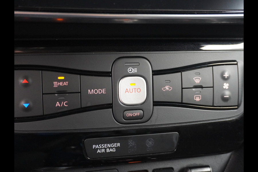 Nissan Leaf (12.895 na Subsidie) Leer Navi 360-Camera Apple Carplay Android 17" Adaptive-Cruise PDC-V+A Park-Assist LED Bordherk. LED Lane-d 42.000 nieuw E-pedal One pedal drive! Origin. NLse auto ! Nissan dealer onderhouden