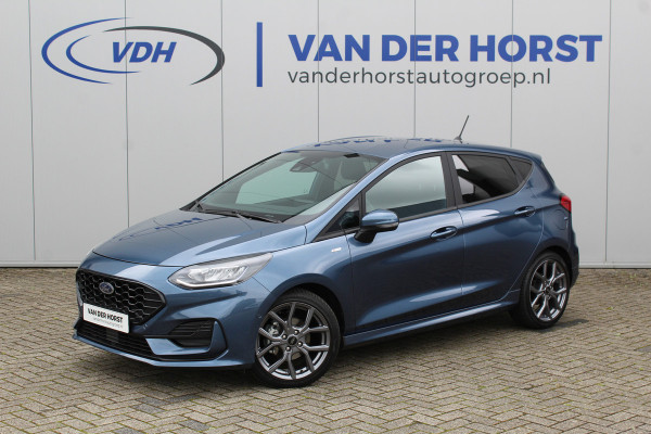 Ford Fiesta 1.0 100 pk EcoBoost ST-Line 5 deurs Winter pakket, Adap. cruise, Aut. airco, Camera, Carplay, Keyless Entry 17 Inch LMV