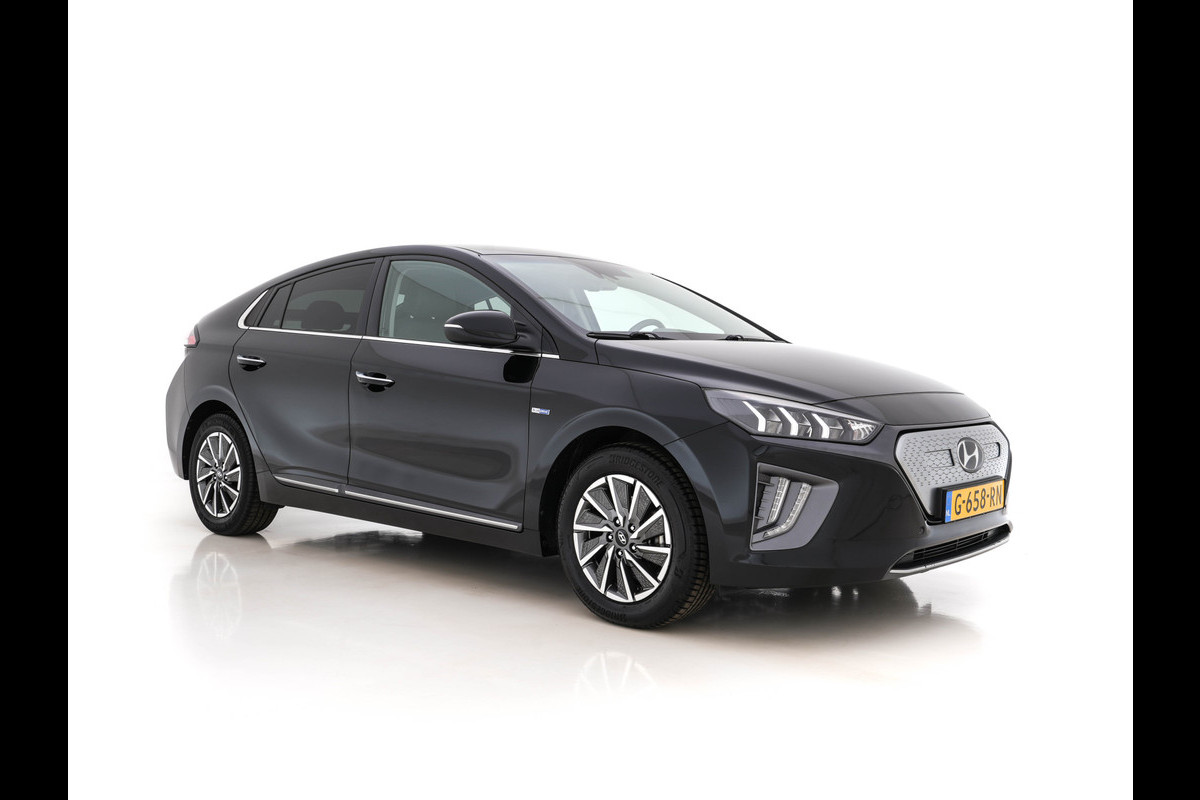Hyundai IONIQ Premium EV 38 kWh (INCL-BTW)  *VOLLEDER | NAVI-FULLMAP | FULL-LED | CAMERA | ADAPTIVE-CRUISE |  LANE-ASSIST | MEMORY-PACK | AMBIENT-LIGHT | KEYLESS | COMFORT-SEATS | 16"ALU*