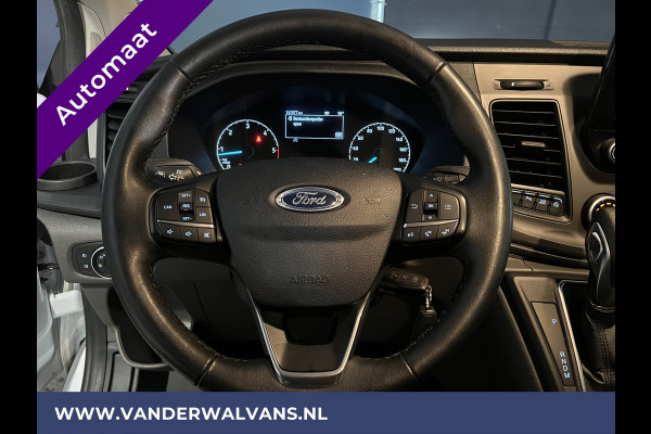 Ford Transit Custom 2.0 TDCI 130pk Automaat L1H1 Euro6 Airco | Camera | LED | Trekhaak Cruisecontrol, Parkeersensoren, Stoelverwarming, Verwarmde voorruit, Bijrijdersbank