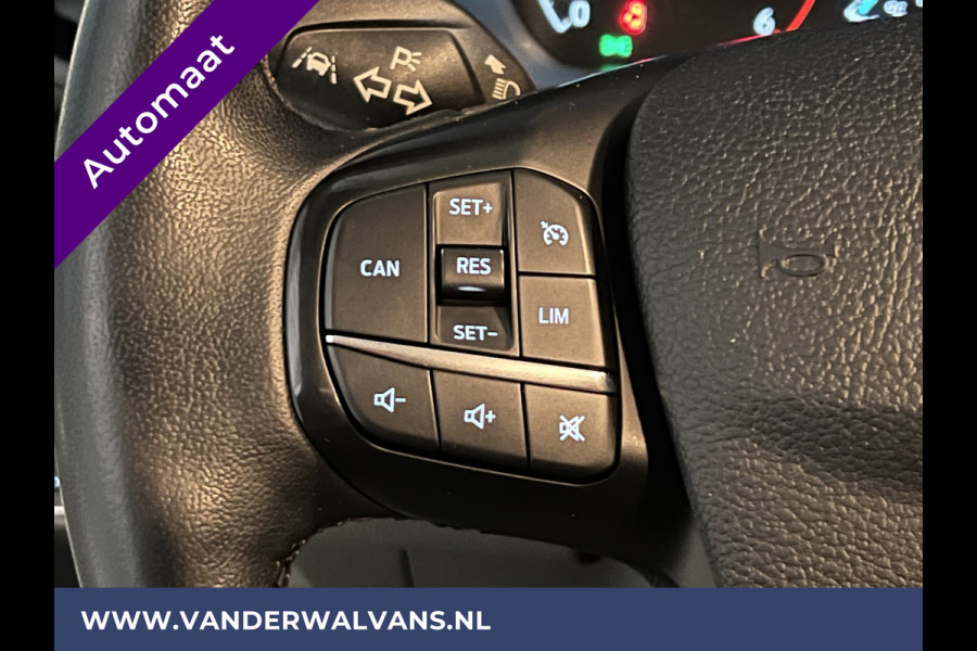 Ford Transit Custom 2.0 TDCI 130pk Automaat L1H1 Euro6 Airco | Camera | LED | Trekhaak Cruisecontrol, Parkeersensoren, Stoelverwarming, Verwarmde voorruit, Bijrijdersbank