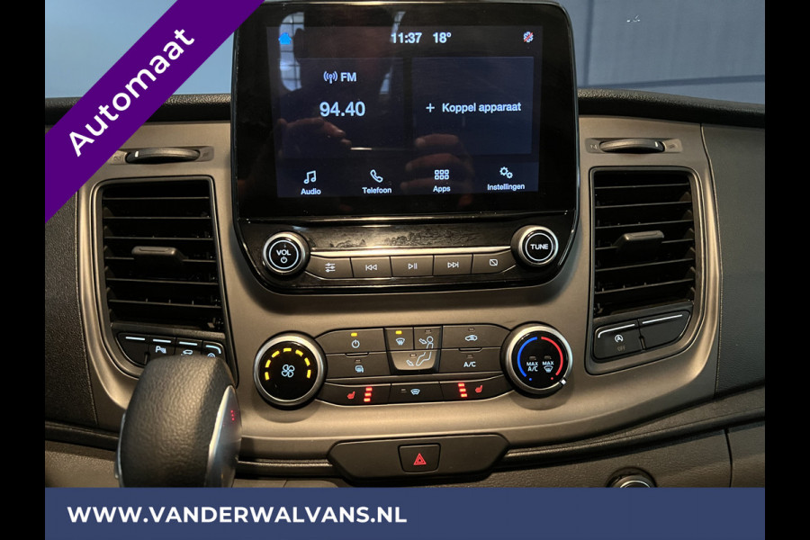 Ford Transit Custom 2.0 TDCI 130pk Automaat L1H1 Euro6 Airco | Camera | LED | Trekhaak Cruisecontrol, Parkeersensoren, Stoelverwarming, Verwarmde voorruit, Bijrijdersbank