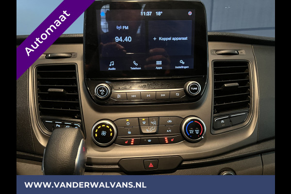 Ford Transit Custom 2.0 TDCI 130pk Automaat L1H1 Euro6 Airco | Camera | LED | Trekhaak Cruisecontrol, Parkeersensoren, Stoelverwarming, Verwarmde voorruit, Bijrijdersbank