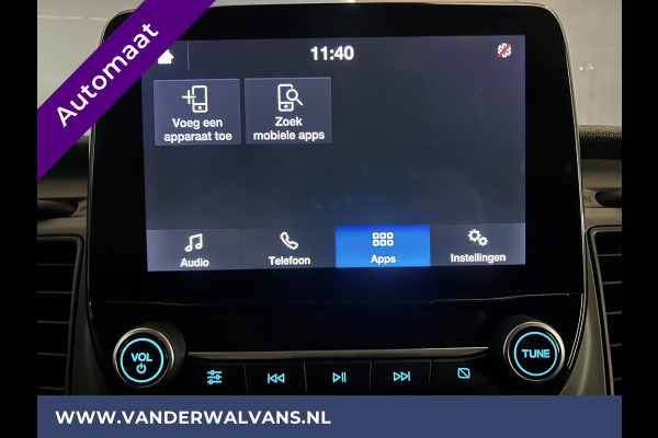 Ford Transit Custom 2.0 TDCI 130pk Automaat L1H1 Euro6 Airco | Camera | LED | Trekhaak Cruisecontrol, Parkeersensoren, Stoelverwarming, Verwarmde voorruit, Bijrijdersbank