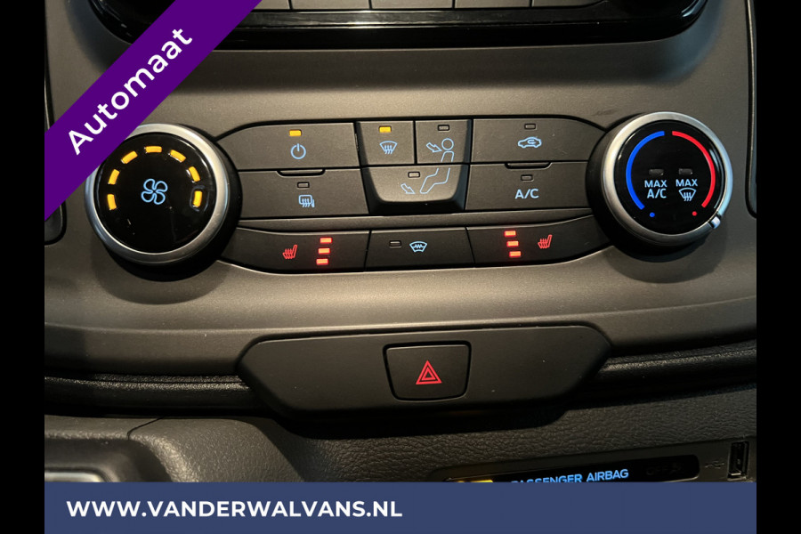 Ford Transit Custom 2.0 TDCI 130pk Automaat L1H1 Euro6 Airco | Camera | LED | Trekhaak Cruisecontrol, Parkeersensoren, Stoelverwarming, Verwarmde voorruit, Bijrijdersbank