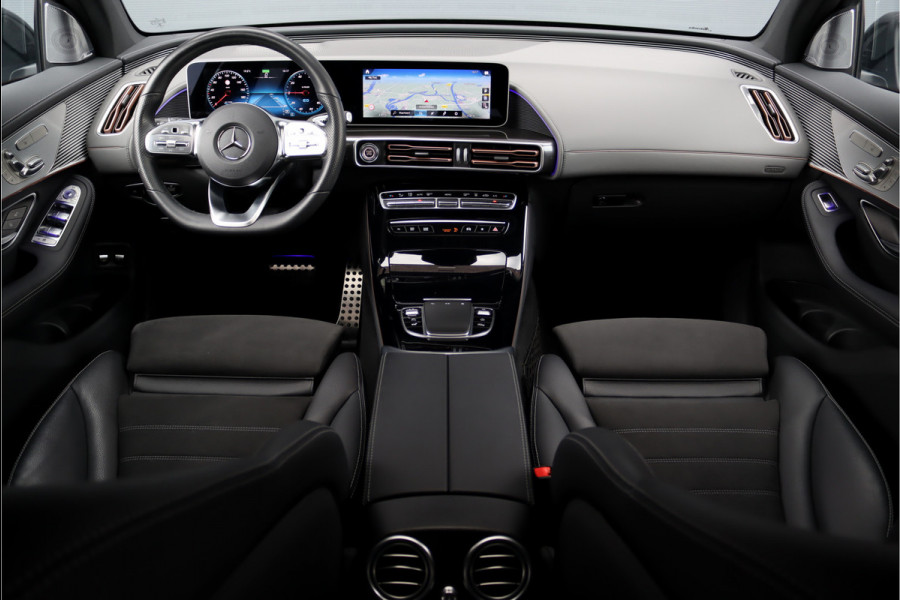 Mercedes-Benz EQC 400 4-MATIC Premium+ AMG Line 80 kWh, Schuifdak, Distronic+, Memory, Burmester, Trekhaak, Keyless Go, Surround Camera, Luchtkwaliteitspakket, Etc.