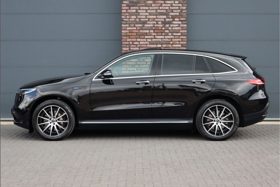 Mercedes-Benz EQC 400 4-MATIC Premium+ AMG Line 80 kWh, Schuifdak, Distronic+, Memory, Burmester, Trekhaak, Keyless Go, Surround Camera, Luchtkwaliteitspakket, Etc.