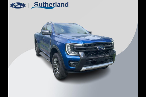 Ford Ranger 2.0 Wildtrak Super Cab EcoBlue 205pk | Trekhaak | 3.500kg Trekgewicht | Direct leverbaar |