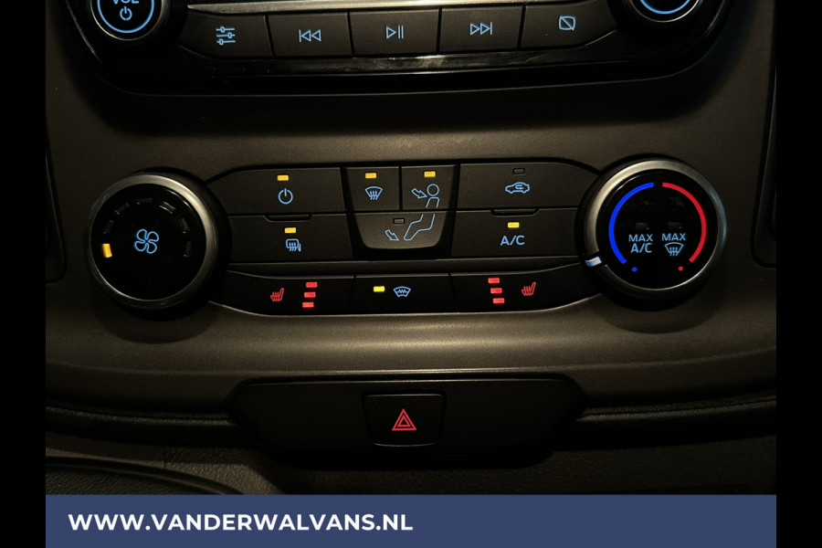 Ford Transit Custom 2.0 TDCI L2H1 Euro6 Airco | Camera | Navigatie | LED | Apple Carplay Cruisecontrol, Parkeersensoren, Verwarmde voorruit, Stoelverwarming, Bijrijdersbank