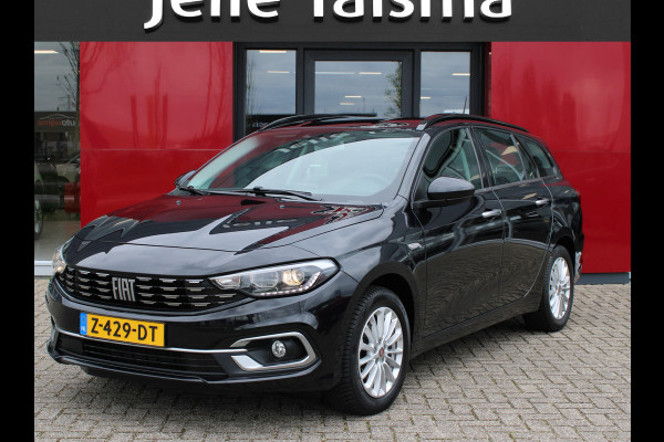 Fiat Tipo Stationwagon 1.0 T 100 Life | Climate Control | Apple Carplay/Android Auto | Stoelverwarming | Parkeersensoren Achter Let op rijdende auto, niet altijd aanwezig