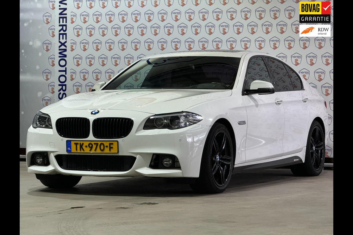 BMW 5 Serie 535i M Sport Edition/19"/HUD/SCHUIFDAK/LEDER/CAMERA/NAVI