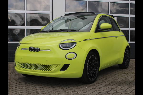 Fiat 500E La Prima Cabrio 42 kWh | Pack Tech | Pack La Prima | Pack Comfort | Italian Upgrade Actie | SEPP Subsidie €2.950,-