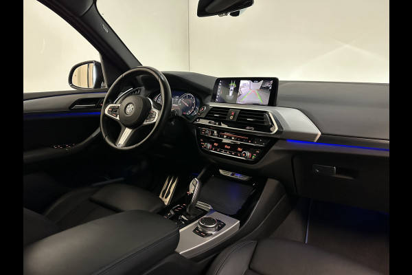 BMW X3 M40d 326pk M-Sport | Head-Up | Keyless-Go | Harman-Kardon | Memory | Standkachel | Trekhaak | 20 inch | Dodehoek | Navi Prof | Dealer onderhouden | Sfeerverlichting | Draadloos laden | DAB | Display Key | Stoelverwarming.