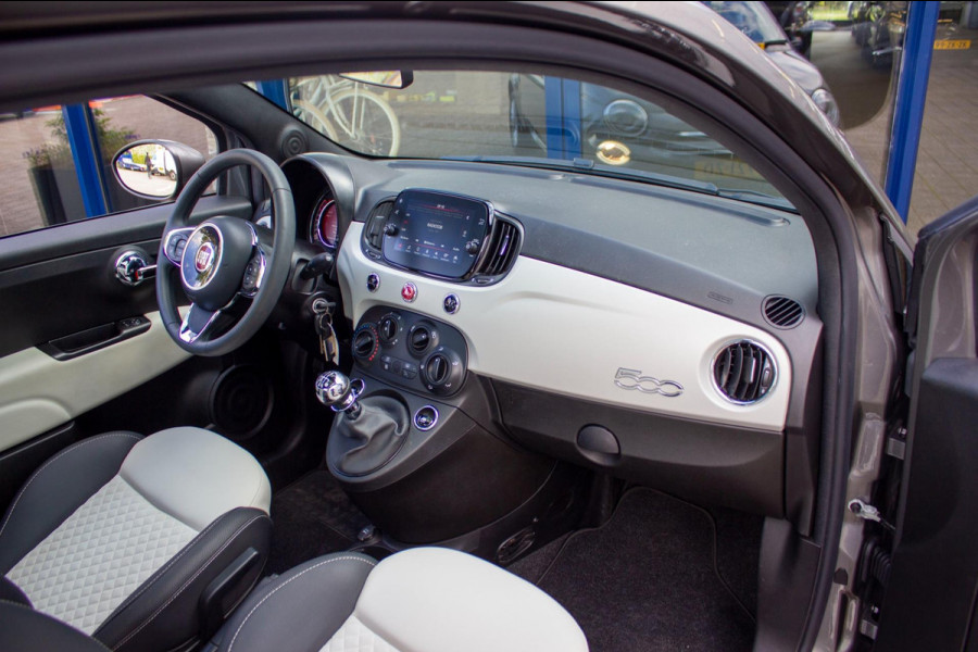 Fiat 500 1.0 Hybrid Star | Prijs rijklaar incl. 12 mnd garantie | Lmv Panodak Carplay Bluetooth Airco Cruise