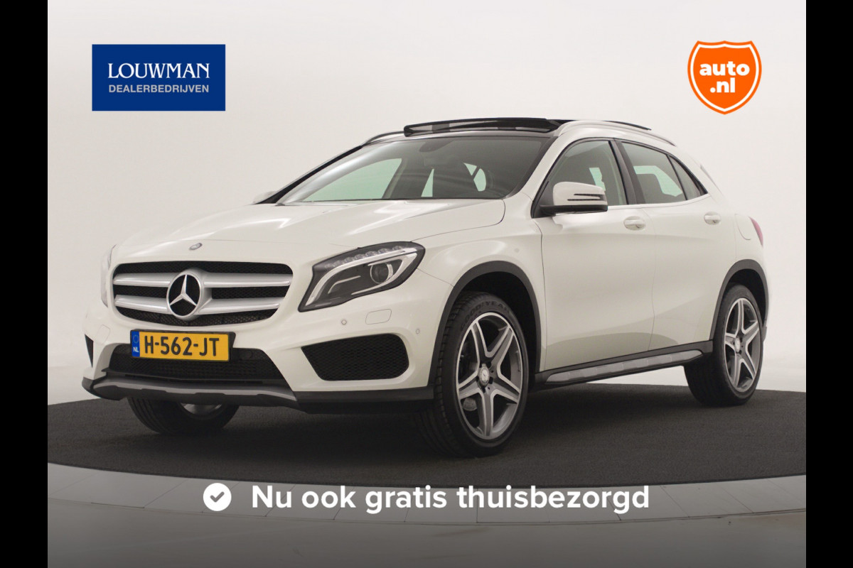 Mercedes-Benz GLA-Klasse 200 AMG Panorama-Schuifdak | Navigatie | Bi-Xenon-koplampen | (19 inch) | Airconditioning AMG LM-velgen | (19 inch) AMG LM-velgen. | Nu tijdelijk te financiëren tegen 3,90% rente (actie loopt t/m 15-5-2020)