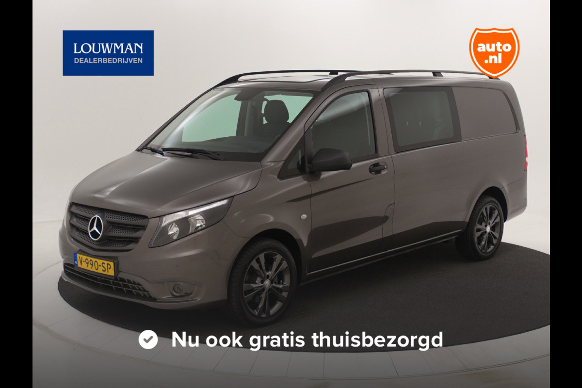 Mercedes-Benz Vito 114 CDI L dubbel cabine, automaat, navigatie, camera, parkeer pakket 24 mnd garantie + 2 onderhoudsbeurten GRATIS