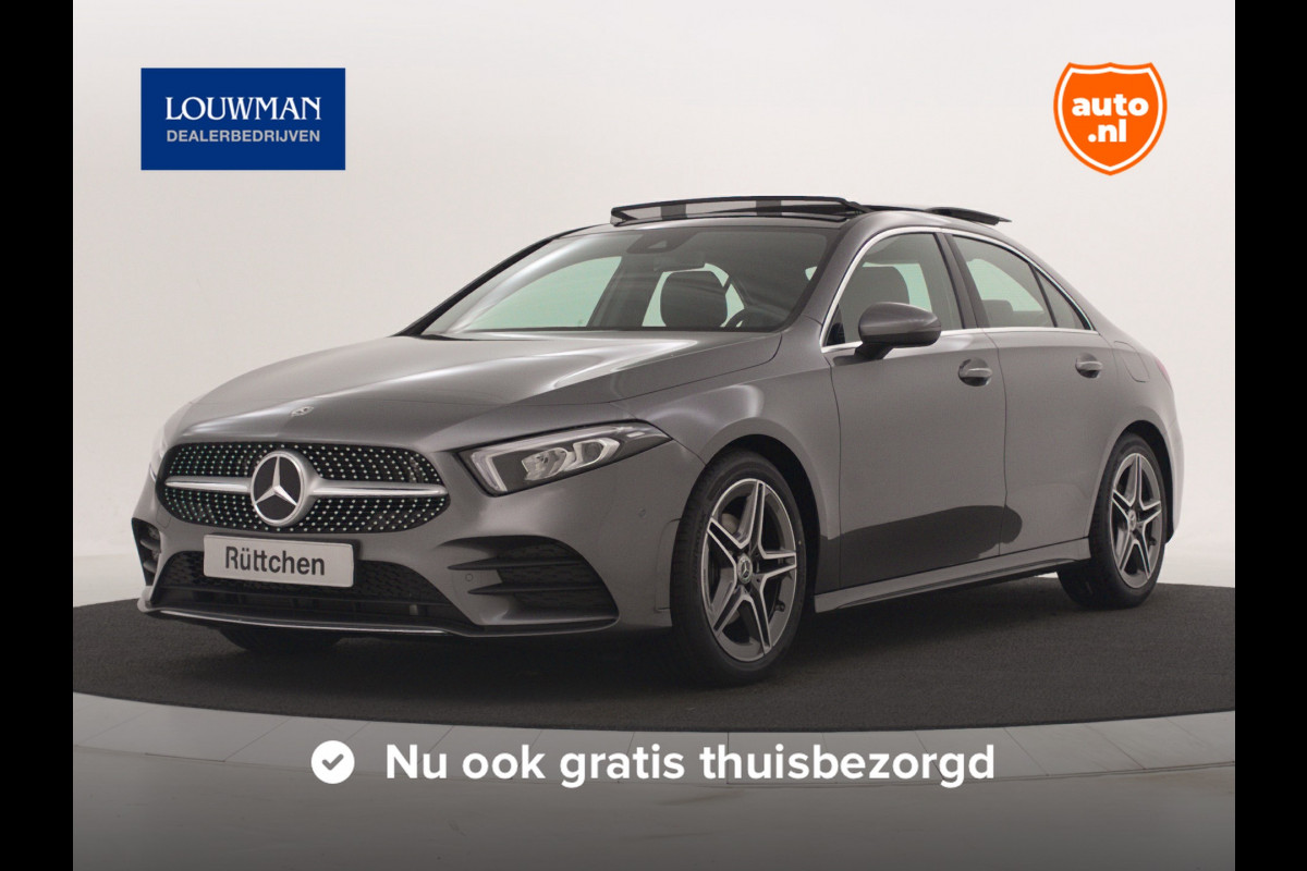 Mercedes-Benz A-Klasse 200 Business Solution AMG | Panoramadak, Digitale radio, Navigatie, Parkeerpakket, Spiegelpakket | Nu tijdelijk te financiëren tegen 3,90% rente (actie loopt t/m 15-5-2020)