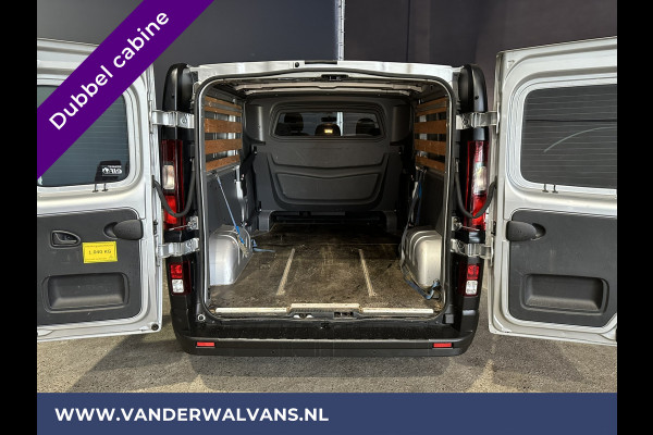 Renault Trafic 1.6dCi MARGE AUTO, GEEN BTW L2H1 Dubbele cabine Euro6 Airco | Navigatie Cruisecontrol, parkeersensoren, Bluetooth telefoonvoorbereiding, 5-zits