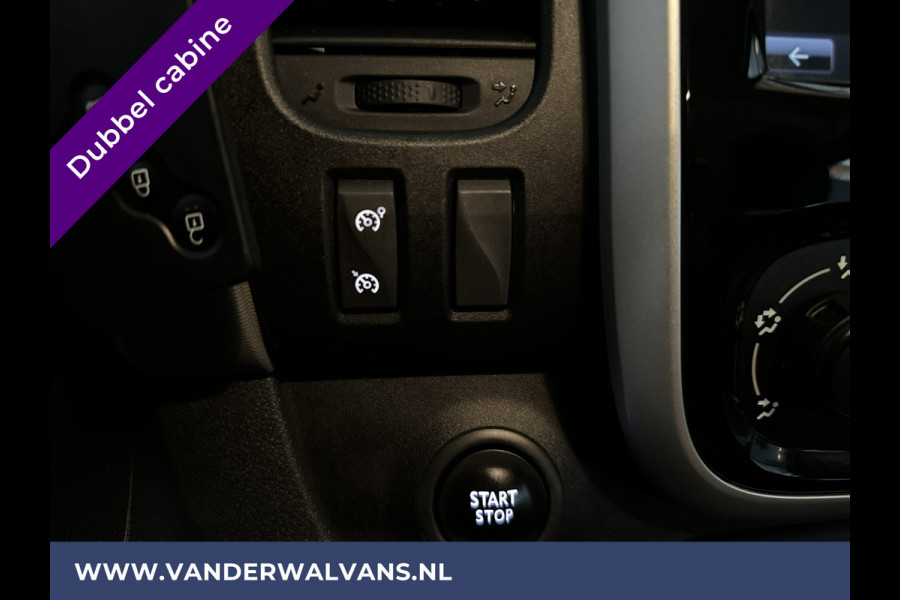 Renault Trafic 1.6dCi MARGE AUTO, GEEN BTW L2H1 Dubbele cabine Euro6 Airco | Navigatie Cruisecontrol, parkeersensoren, Bluetooth telefoonvoorbereiding, 5-zits