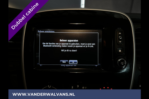 Renault Trafic 1.6dCi MARGE AUTO, GEEN BTW L2H1 Dubbele cabine Euro6 Airco | Navigatie Cruisecontrol, parkeersensoren, Bluetooth telefoonvoorbereiding, 5-zits