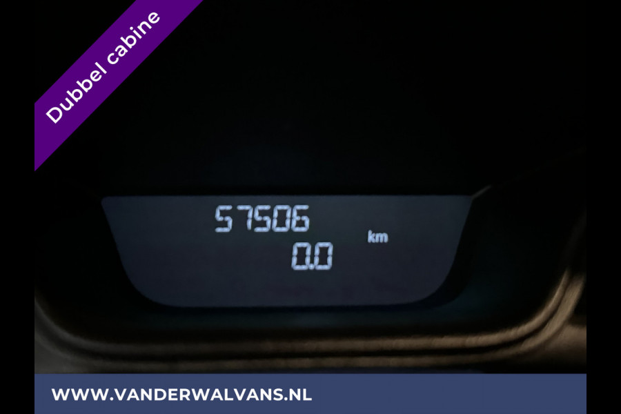 Renault Trafic 1.6dCi MARGE AUTO, GEEN BTW L2H1 Dubbele cabine Euro6 Airco | Navigatie Cruisecontrol, parkeersensoren, Bluetooth telefoonvoorbereiding, 5-zits