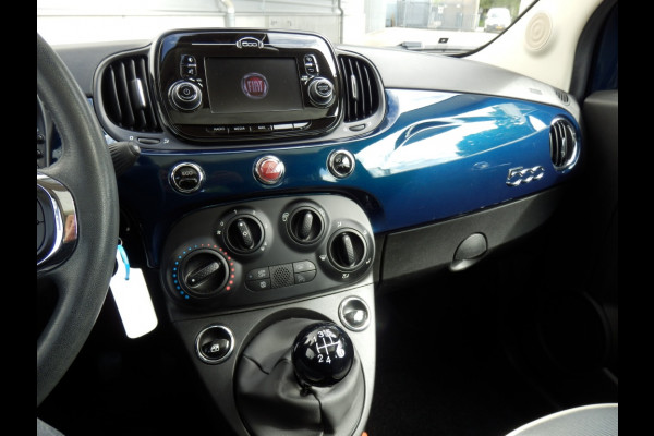 Fiat 500 80pk Lounge | Navigatie | PDC | 16" | Panoramadak