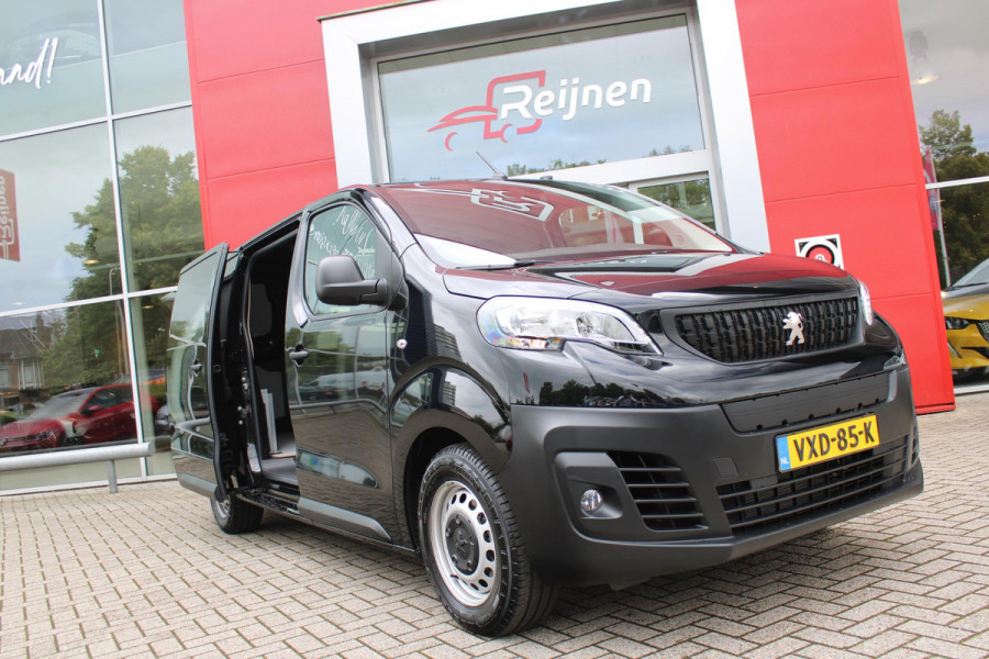 Peugeot e-Expert EV L3 136PK AUTOMAAT 75 kWh | 2 SCHUIFDEUREN | NAVIGATIE 10" TOUCHSCREEN | ACHTERUITRIJ CAMERA | APPLE CARPLAY/ANDROID AUTO | PARKEERSENSOREN | CRUISE CONTROL | DAB+ RADIO | NIEUWE BUS! | 3-ZITS | LAADRUIMTE PAKKET | 3-FASE! | DOORSCHUIFLUIK |