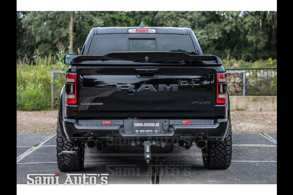 Dodge Ram 1500 4 JAAR GARANTIE | LPG | COVER | GROOTSCHERM 12" INCH | LARAMIE NIGHT PERFORMANCE | 5 PERSOONS | ZWART | HEMI 5.7 V8 4x4 CREWCAB 5'7 | GRIJSKENTEKEN | DUBBELE CABINE | DIRECT RIJDEN | BESTE PRIJS VAN NEDERLAND | VOORRAAD NR 2087 -  4713