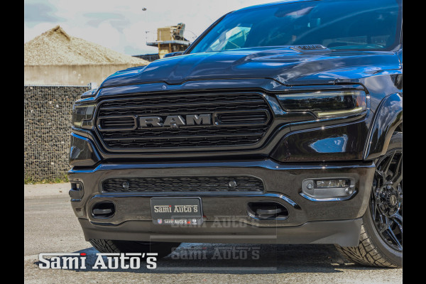 Dodge Ram 1500 BOM VOL LIMITED | 2024 | LPG | RAMBOX | MWK | VIRTUAL | BAKFLIP | HUD ADG | COVER | SER LUCHTVERING | MEEST VOLLE UITVOERIN 5.7 V8 HEMI 402PK | CREW CAB | DUBBELE CABINE | DC | 5 PERSOONS | GRIJSKENTEKEN BEDRIJFS AUTO | VOORRAAD NUMMER 2126 - 4614 |