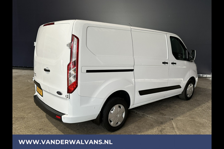 Ford Transit Custom 2.0 TDCI L1H1 Euro6 Airco | Camera | LED | Cruisecontrol | Parkeersensoren Bijrijdersbank, 2500kg trekvermogen