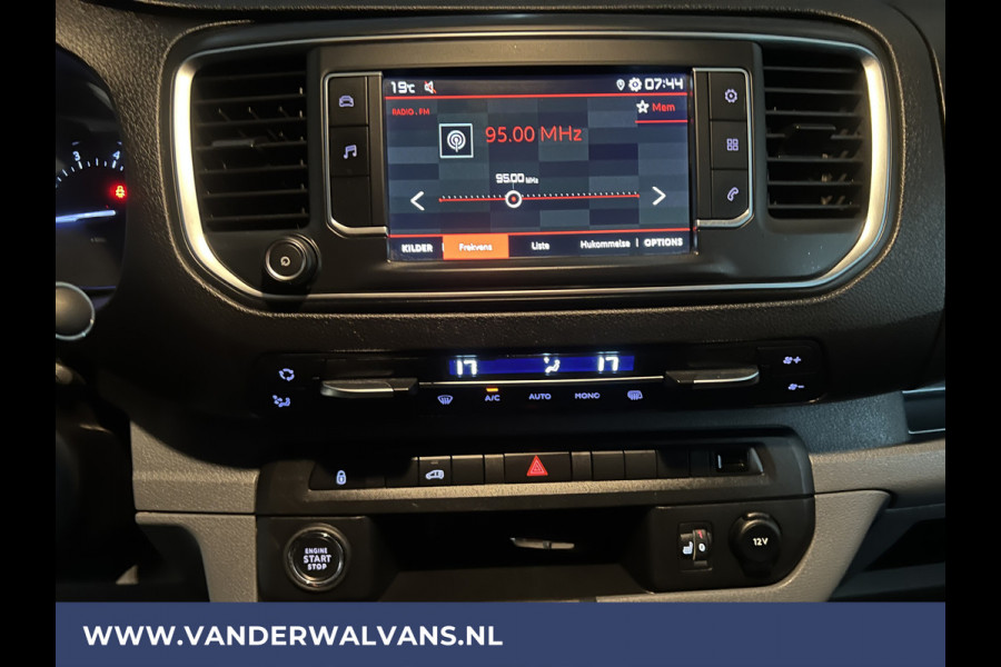 Citroën Jumpy 1.6 BlueHDI L3H1 XL Euro6 Airco | Camera | Trekhaak | Apple Carplay | Android Auto Cruisecontrol, Parkeersensoren, Stoelverwarming, Bijrijdersbank