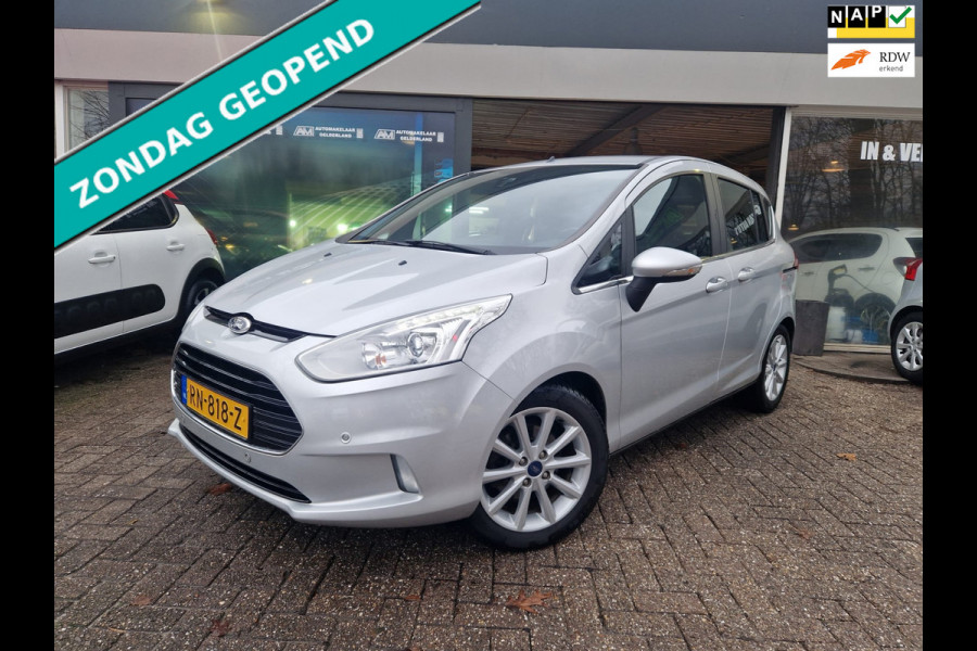 Ford B-MAX 1.0 EcoBoost Titanium | 1E EIGENAAR | 12 MND GARANTIE | NAVI | CAMERA | NL AUTO |