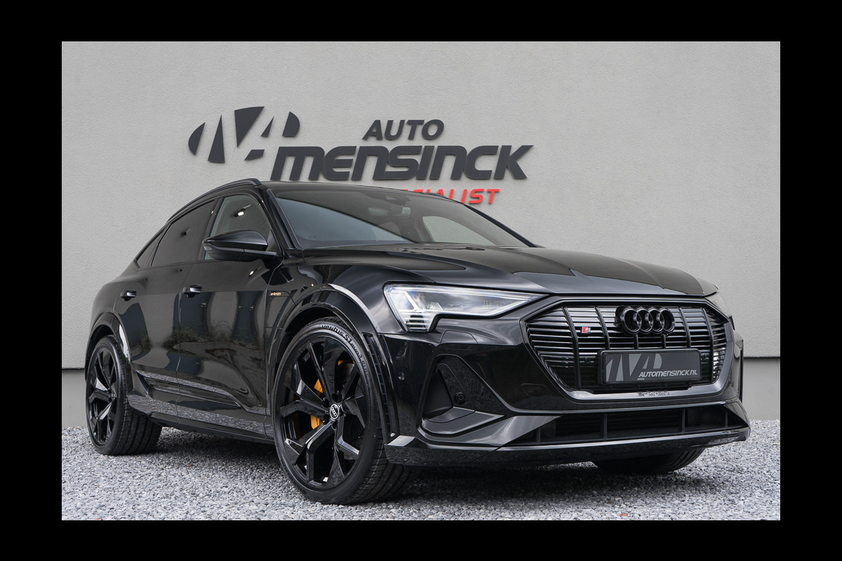 Audi e-tron Sportback S Quattro / Incl. BTW/ Luchtvering/ Standkachel/ Bang & Olufsen Sound System/ Panoramadak/ 371kW (504PK)