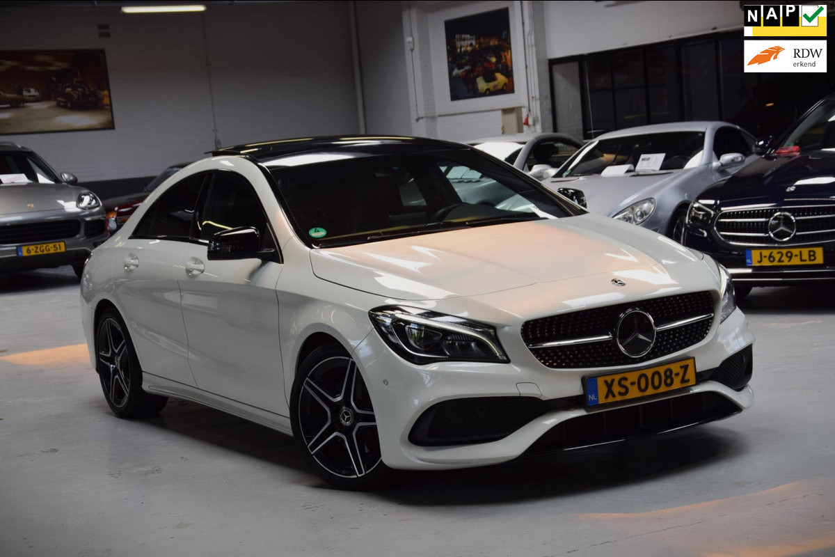 Mercedes-Benz CLA-Klasse 250 Prestige* ///AMG Pakket|Panoramadak|Night Ed.|Facelift|211pk!!|Dealer onderhouden