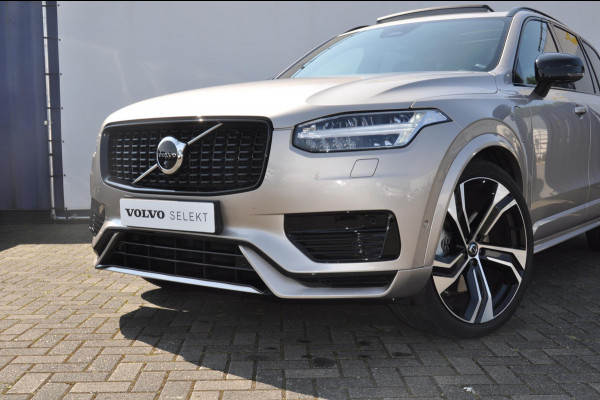 Volvo XC90 T8 455PK Automaat Recharge AWD Ultimate Dark / Long range / Adaptieve cruise control / BLIS / Bowers en Wilkins audio / Parkeersensoren met 360 Camera / Elektrische achterklep / 22” velgen / Elektrische stoelen / Apple carplay / Panoramadak / Head up display / Luchtvering